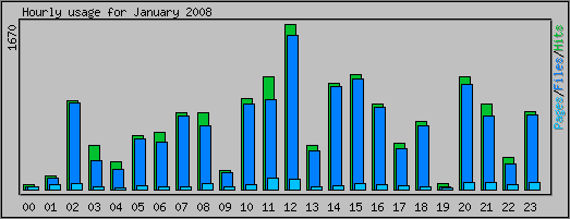 Hourly usage