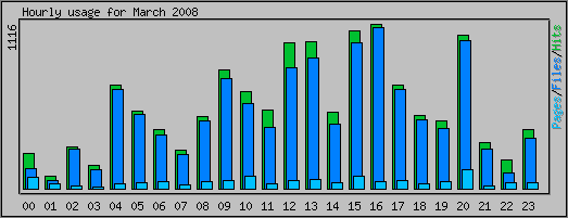 Hourly usage