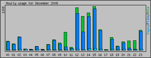 Hourly usage