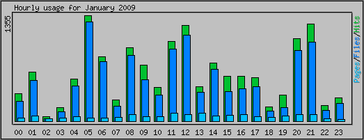 Hourly usage