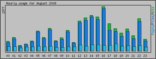 Hourly usage