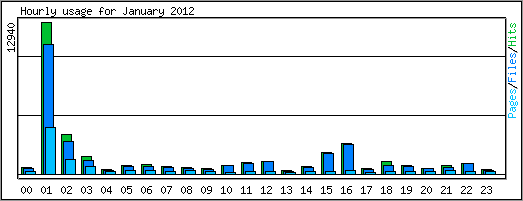 Hourly usage