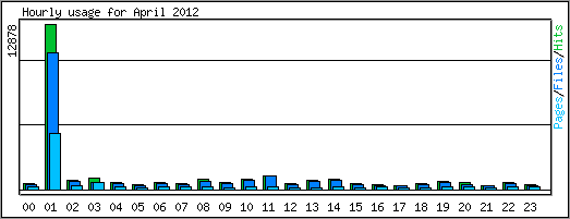 Hourly usage