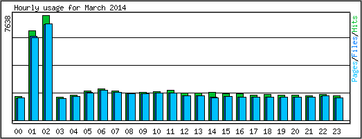 Hourly usage