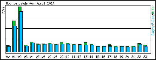 Hourly usage