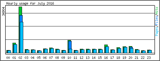Hourly usage
