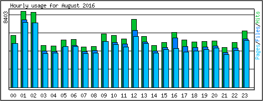 Hourly usage