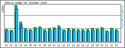 Hourly usage