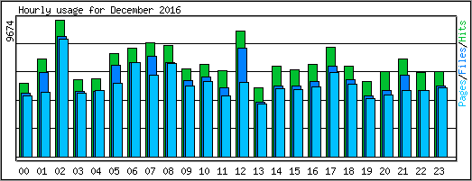 Hourly usage