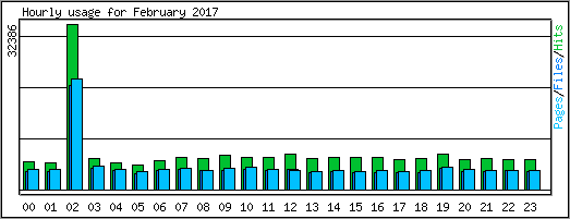 Hourly usage
